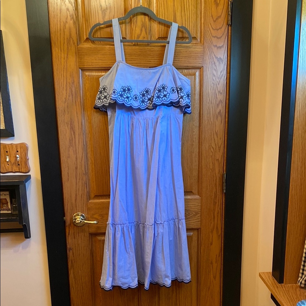 Kate Spade ♠️ Blue Floral Dress